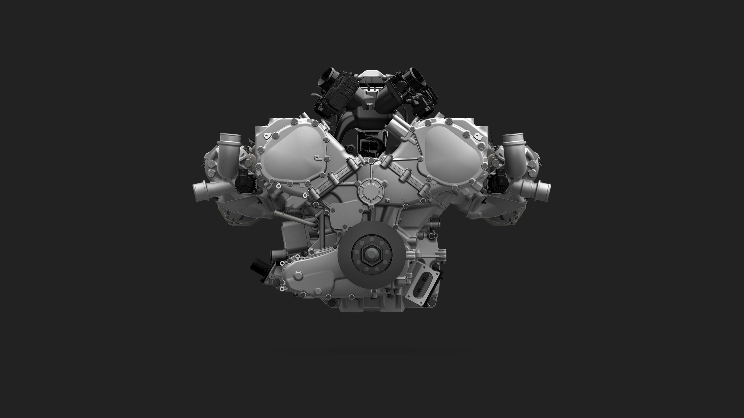 Twin Turbo V6 Engine