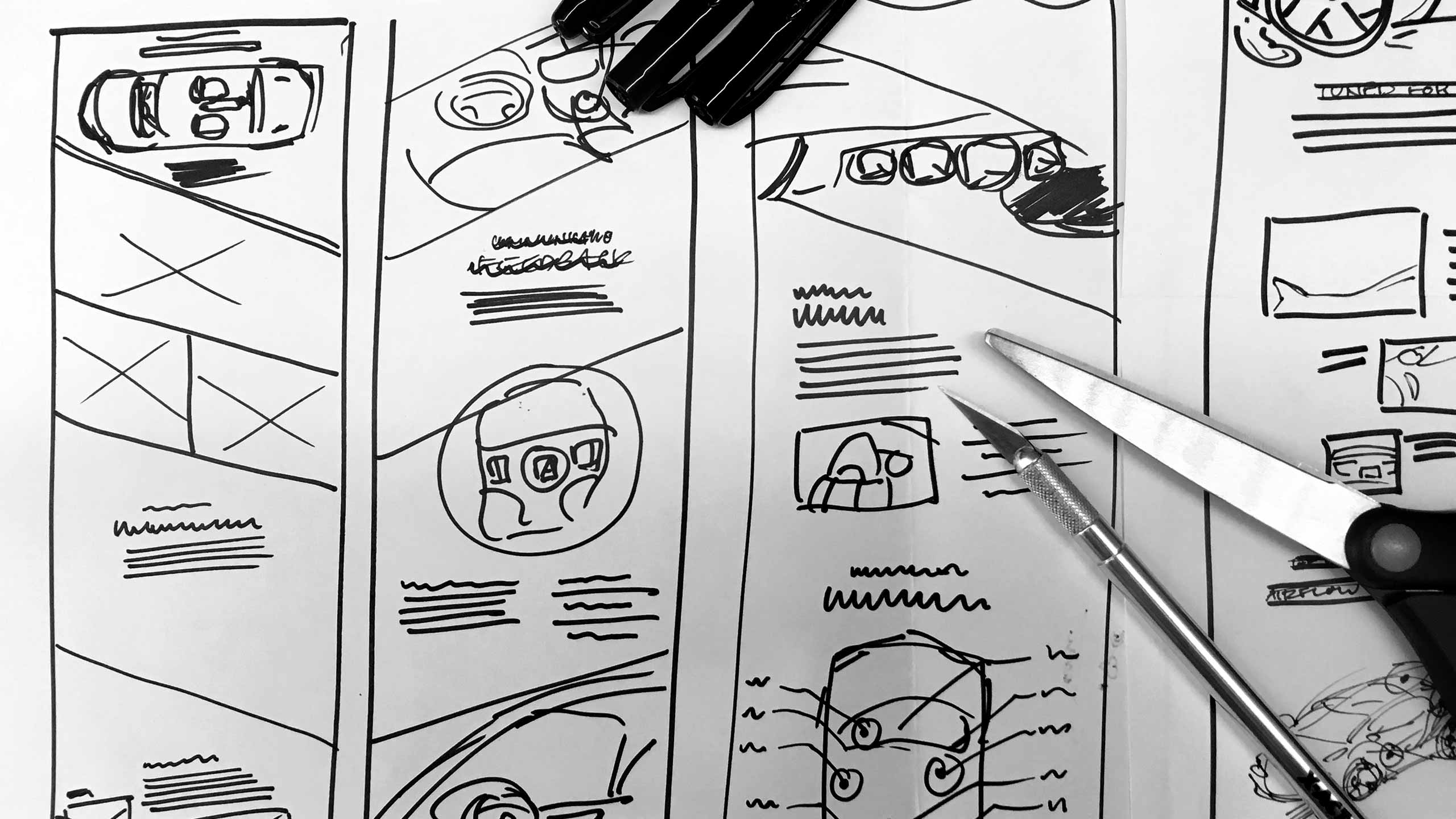 Cockpit Wireframes