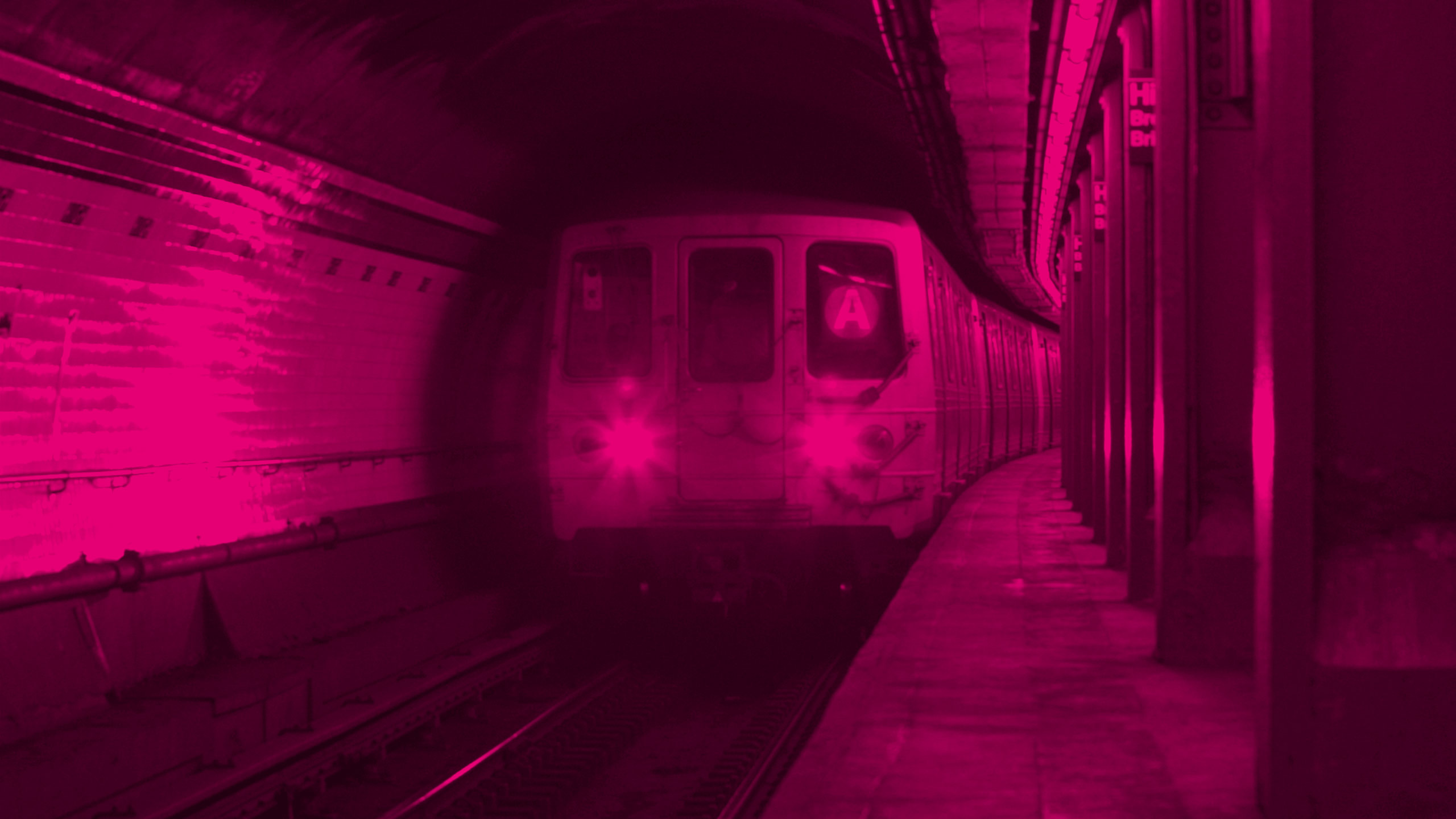 T-Mobile Times Square LED Trains