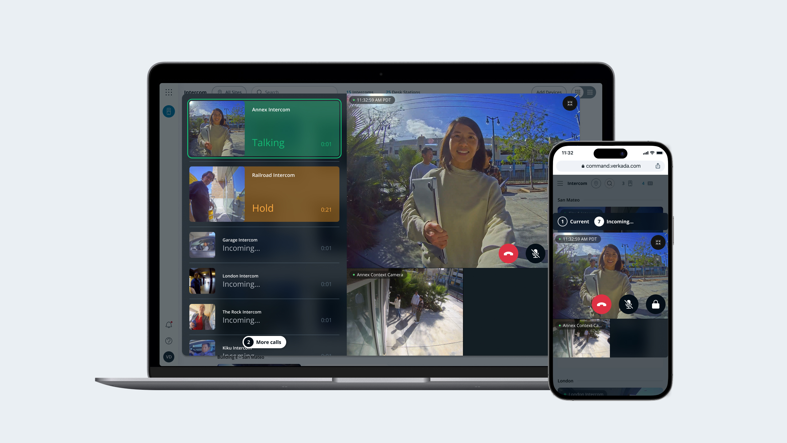 Verkada Intercom Concurrent Calls