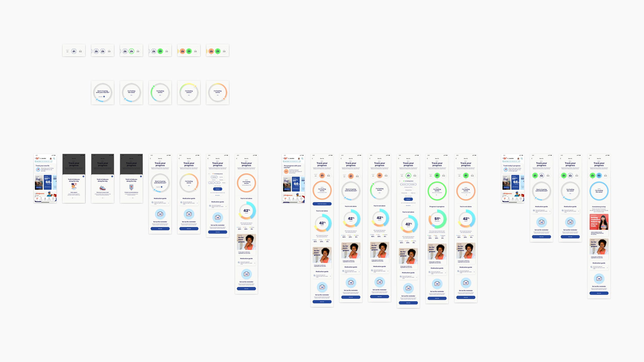 Walgreens New To Therapy UI Feelings Ring Tracker
