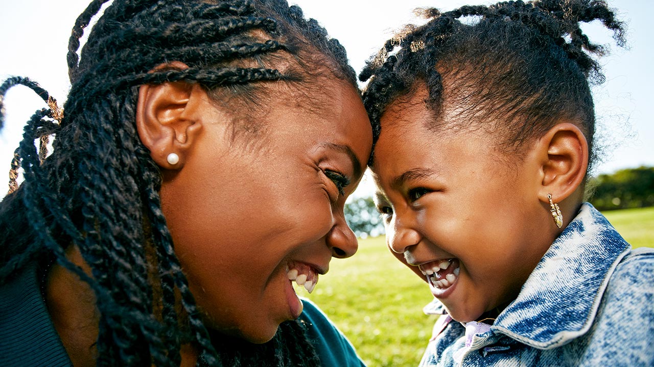 Walgreens Photography: Mother and Daughter Touching Heads