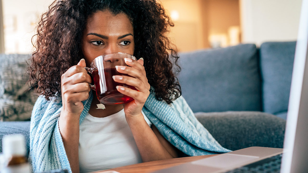 Walgreens Photography: Woman Sipping Tea