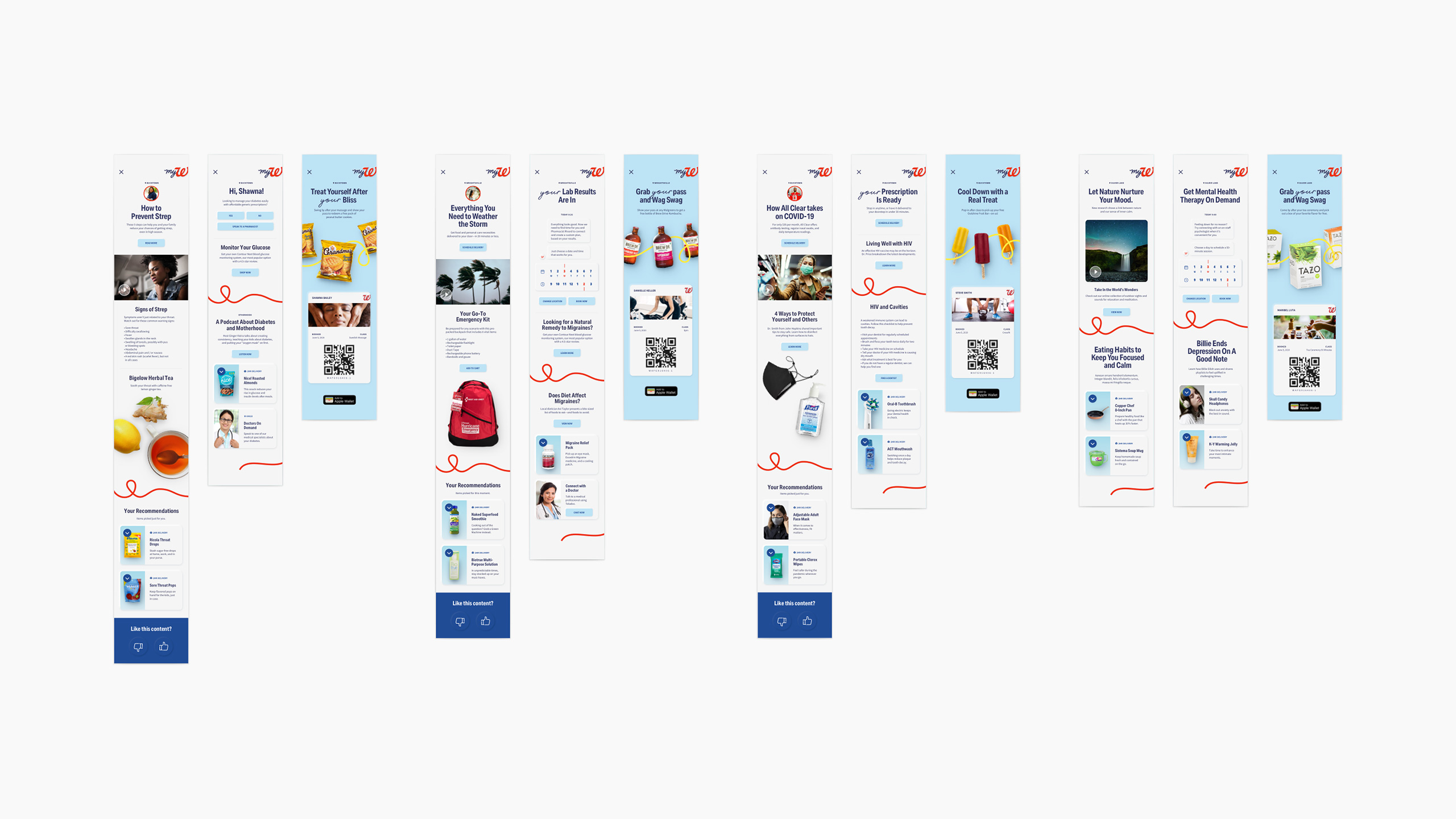 Walgreens Tap Card Templates